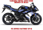 Preview: EV-R Blau für Yamaha YZF R1 2007-2008
